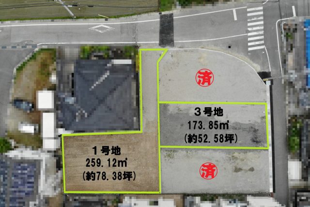 土地 東近江市躰光寺町 みらいずタウン躰光寺3号地